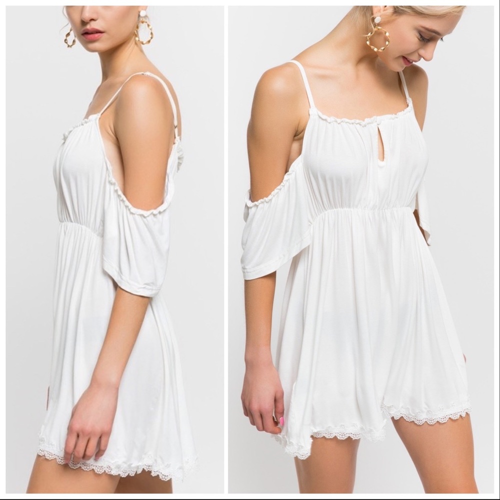 Honeymoon Cold Shoulder Tunic - Picture 3 of 8